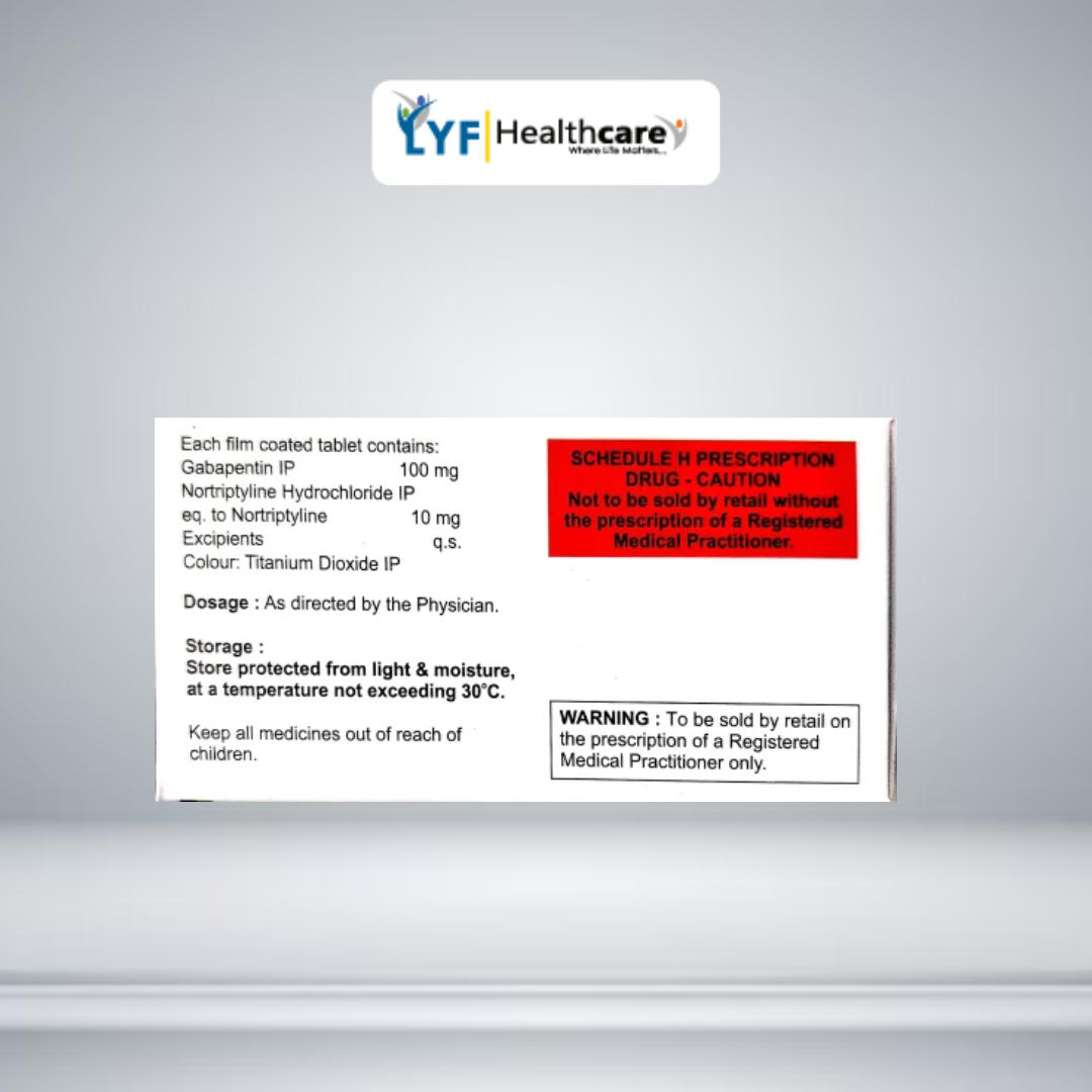 Gabalyf NT 100 Gabapentin Tablets - Image 2