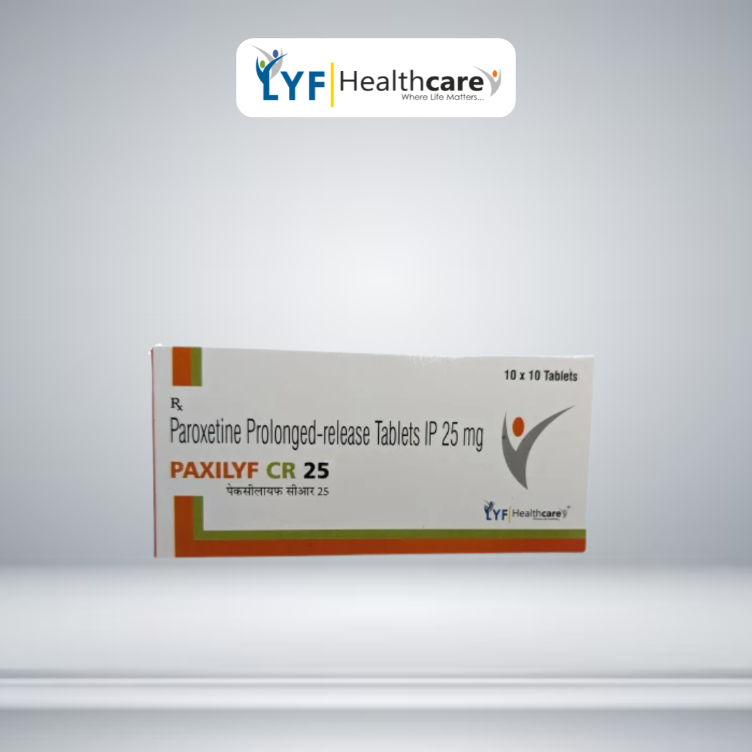 PAXILYF CR 25 Paroxetine Prolong Release Tablet