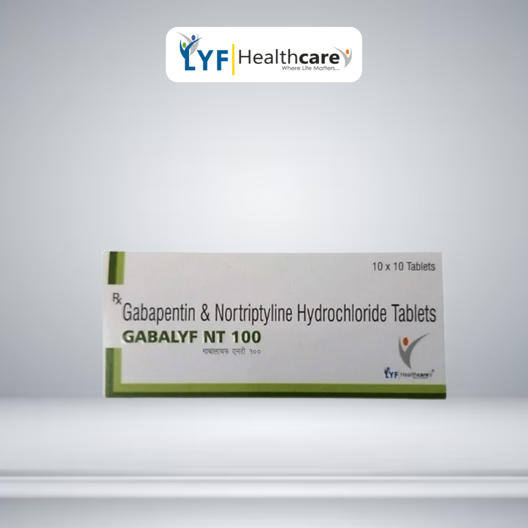 Gabalyf NT 100 Gabapentin Tablets